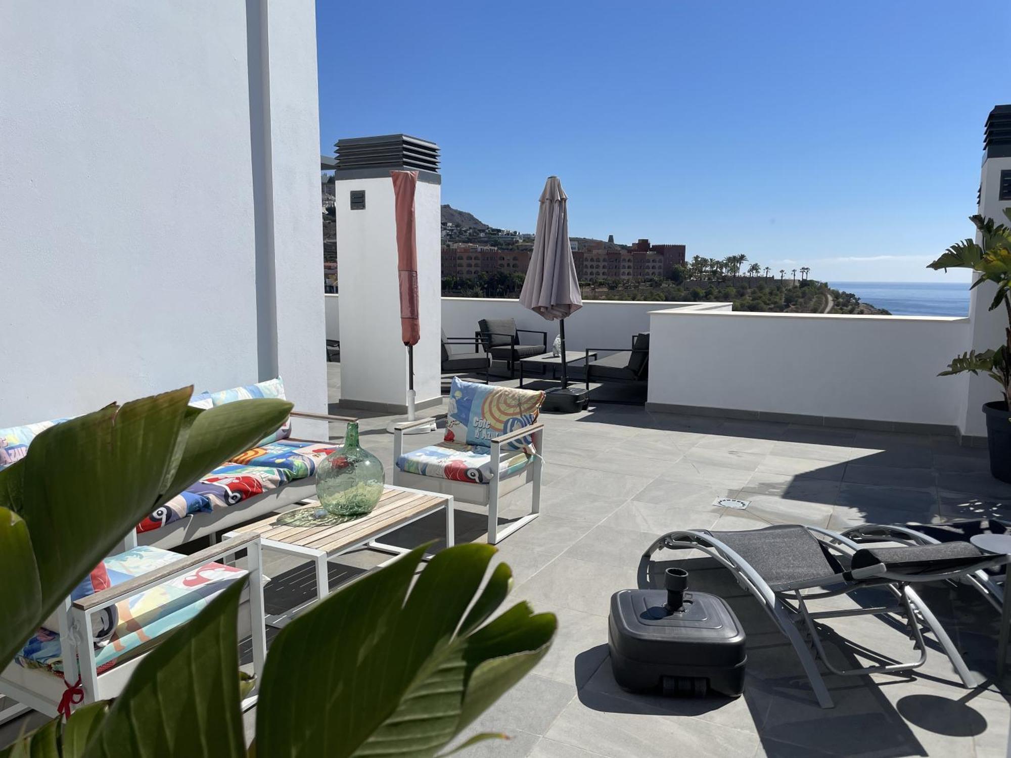 Sunny Penthouse Beach Apartment With Panoramic Views Almuñécar Eksteriør bilde